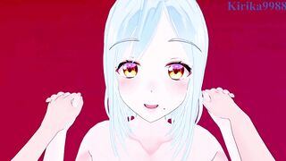 Watch Moira and Takamiya Rion get down and dirty in intense POV sex with Hentai game action - 4 image