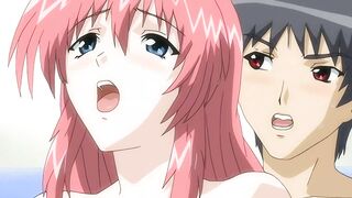 Hot redhead stepsis gets double-stuffed by two horny demons - 10 image