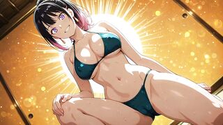 Akane Banashi in cosplay gets a hot jolt in this uncensored Japanese Asian Hentai Anime Game