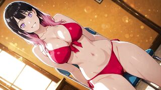 Akane Banashi in cosplay gets a hot jolt in this uncensored Japanese Asian Hentai Anime Game