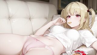 Misa Amane in cosplay serves herself up for a wild dinner with a creampie surprise