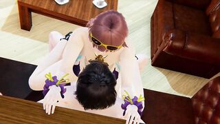 Eden Rides as a Japanese Asian Gamer in Uncensored Hentai Action - Eden Rides in Action!