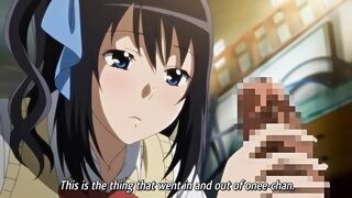 Kinky teacher goes wild with two naughty students in hot hentai action - 8 image