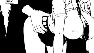 Cute English amateur babe with big tits gets her ass drilled deep in uncensored Hentai Comic