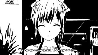 Cute English amateur babe with big tits gets her ass drilled deep in uncensored Hentai Comic - 9 image
