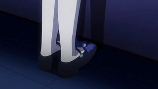 Blindfolded masked dude nails a hot nerd in a hot hentai - 1 image