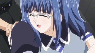 Blindfolded masked dude nails a hot nerd in a hot hentai - 4 image