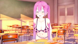 Get a sneak peek of curvy teen getting off with her favorite toy in 3D hentai