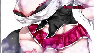 Get ready to follow Futa Rias as she goes wild with dildos in Chapter 4 of her JOI hentai - 2 image