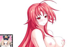 Get ready to follow Futa Rias as she goes wild with dildos in Chapter 4 of her JOI hentai - 7 image