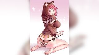 Xenoblade 2: Compilation of Big Tits and Ass in Hot Anime Action - 8 image
