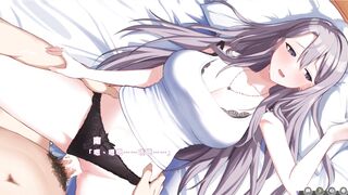 Boobjob and sex with busty hentai game - Free gameplay with anime porn