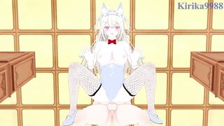 Bunny Girls Bunny and Mococo indulge in intense sex with big boobs and anime-inspired hentai action - 4 image