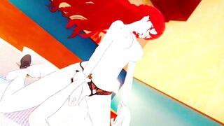 Compilation of busty anime hentai with big boobs & huge cumshots - Honkai Star Rail Hentai - 1 image