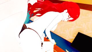 Compilation of busty anime hentai with big boobs & huge cumshots - Honkai Star Rail Hentai - 7 image