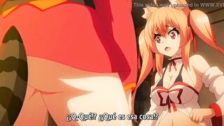 Watch this wild hentai with a hot shemale action! - 6 image