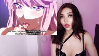 Hot English teen Imaria cheats on her boyfriend with an old man in this steamy hentai - 4 image