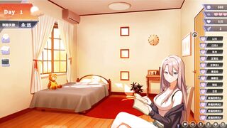 Curvy Big Boobs Girl goes wild in intense sex scene in Hentai Game!