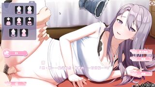 Curvy Big Boobs Girl goes wild in intense sex scene in Hentai Game!
