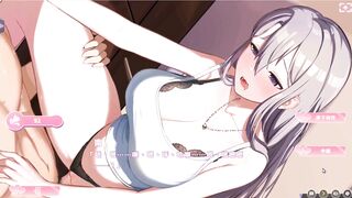 Curvy Big Boobs Girl goes wild in intense sex scene in Hentai Game!