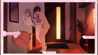 Busty hentai babe takes on a hardcore game of Hentai Game