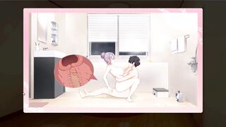 Busty hentai babe takes on a hardcore game of Hentai Game