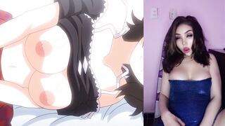 Watch this sexy teen succubus get tied up and fucked hard by strangers in Hentai Succubus Connect 1