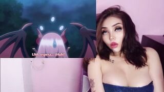 Watch this sexy teen succubus get tied up and fucked hard by strangers in Hentai Succubus Connect 1