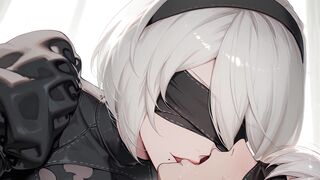 Watch as he gets dominated and cleans up the mess of his own making in this wild ai-generated hentai cosplay!