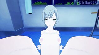 Watch Hinomori Shiho and Asahina Mafuyu get wild in this POV hentai with big boobs and hentai - 6 image