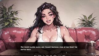 Watch this busty Latina tease and seduce a Gringo Tourist in Rio [ Hentai Game]!