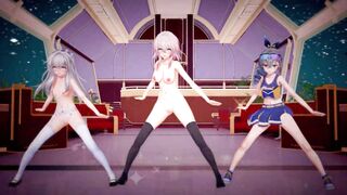 Wolf hentai starring Star Rail & Clara in MMD action - 3 image