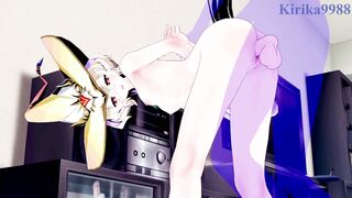 Nero Gryaples and Lumiere get nasty in a hot anime hentai game! - 8 image