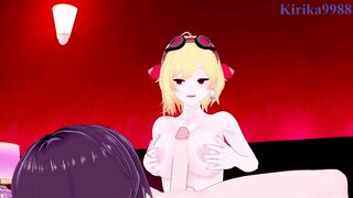 Hololive VTuber Hentai - Anemachi's intense sex with Kaela Kovalskia