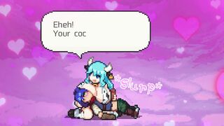 Get up close and personal with the succubus forest - a wild ride full of big cocks, big tits, and big dicks!