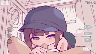 Busty Van gets her pussy pounded in a wild sex game with hentai animation