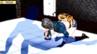 Get a hot creampie from a sexy hentai 3D girl as she gets her big ass and tits drilled by the computer's massive cock