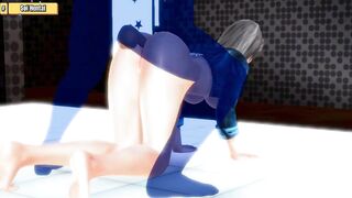 Get a hot creampie from a sexy hentai 3D girl as she gets her big ass and tits drilled by the computer's massive cock