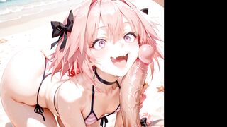 Sexy hentai #01: A hot cumshot in every hole!