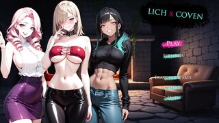 Busty blonde witch gets her ass drilled in Lich X Coven Demo 1