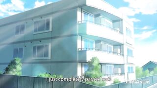 Watch this hentai wife get fucked while husband snoozes soundly