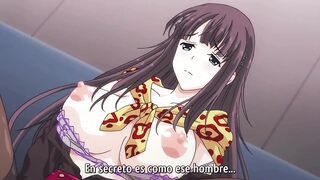 Spanish slut gets her holes drilled in hot hentai action