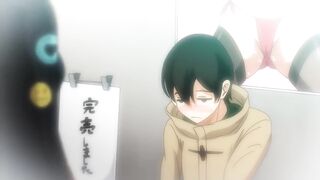 My step-sister is a hentai mangaka in uniform - school threesome action!