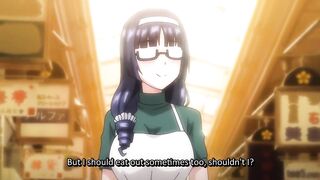 My step-sister is a hentai mangaka in uniform - school threesome action!