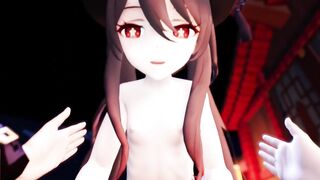 Genshin Impact's anime hentai - Hu Tao fucks you hard in this hardcore anime action