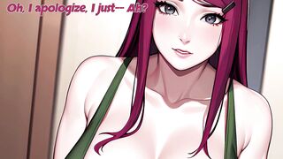 Kushina's tight ass gets tested with new technique & cum in mouth - Hentai JOI