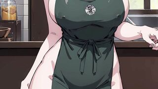 Kushina's tight ass gets tested with new technique & cum in mouth - Hentai JOI