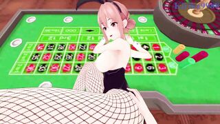 OreGairu Hentai Bunny Girl gets wild with Mrs. Yuigahama - intense sex in 3D!
