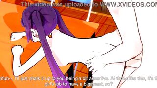 Genshin Impact's Massive Jizz on Mona's Big Tits in Hardcore Hentai Game