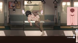 Get up close and personal with Reina's busty anime game & busty porn scene! - 10 image